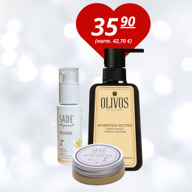 Wonderfully soft hands easily and quickly - gift set