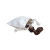 Laundry bag for washing nuts