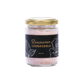 Rose sauna salt 155 ml