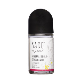 Sade crystal roll-on mineraalisuola-deodorantti Granaattiomena & Sitruuna 50 ml