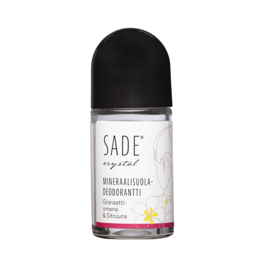 SADE CRYSTAL ROLL-ON mineraalisuola-deodorantti Granaattiomena & Sitruuna 50 ml