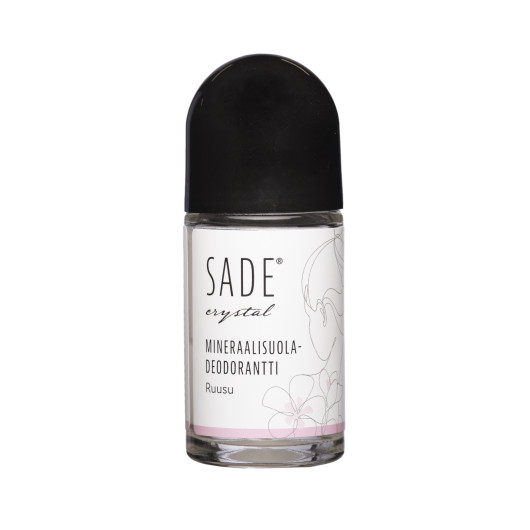 • Sade crystal roll-on mineraalisuola-deodorantti Ruusu 50 ml