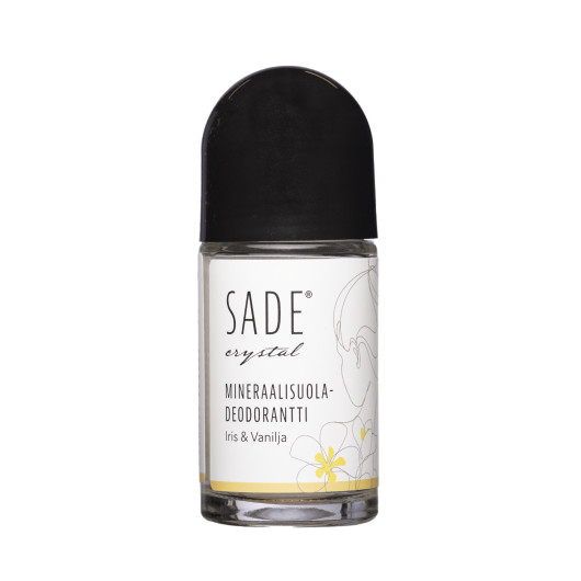 Sade crystal roll-on mineraalisuola-deodorantti Iris & Vanilja 50 ml