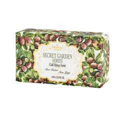 Secret garden sheavoi-oliiviöljy palasaippua. Riittoisa koko 250 g!