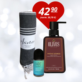 Shower & Go gift set for even more masculine tastes