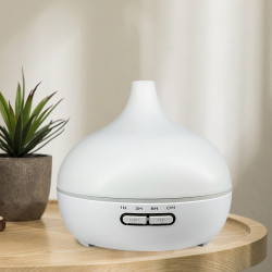 Flunssakauden luottokumppani suola-aroma diffuuseri (Aava white)