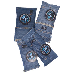 Salt heating pad - denim