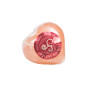 Heart-shaped salt soap