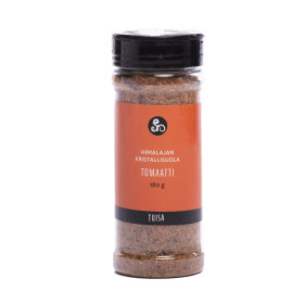 • Tomaattisuola 180 g. Välimeren tunnelmaa etenkin italialaistyylisiin ruokiin. 