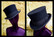 Top Hat, Wool Felt, Traditional style 12cm high, Hand Made in Italy
