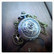 Small battery pocket watch with rose decor
