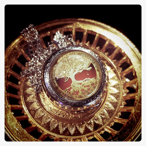 Battery Pocket Watch with Tree of life image
