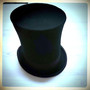 Top Hat, Wool Felt, Traditional style 20cm high, Hand Made in Italy