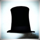 Top Hat, Wool Felt, Traditional style 20cm high, Hand Made in Italy