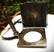 Brass Magnifyinglense with big lense, foldable