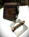 Brass Magnifyinglense with big lense, foldable