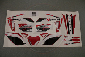 Tarrasarja valkoinen / musta / punainen, Rieju MRT 2009 - 2021