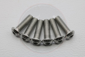 Kateruuvi RST 6kpl, M6 x 20mm kanta 10mm