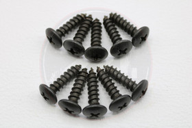 Kateruuvi musta 10kpl, M5 x 20mm