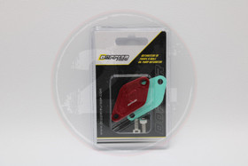 Öljypumpun peitelevy punainen, Minarelli Am6, Derbi Euro 2 / 3 / 4