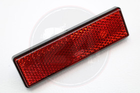 Heijastin punainen 94 x 28mm, ruuvi kiinnitys kahdella M5