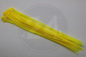 Nippuside keltainen 25kpl, 2.5 x 200mm