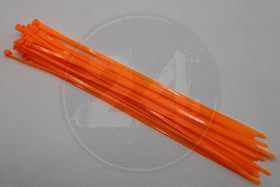 Nippuside oranssi 25kpl, 3.5 x 250mm