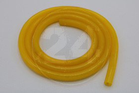 Polttoaineletku läpinäkyvä keltainen 1m, 5 x 8mm