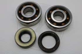 Kampiakselin laakerit + stefat SKF 6303 TN9 C3 Polymer, Minarelli Am6