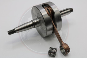 Kampiakseli + FAG 6204 C3 laakeri, Minarelli Am6