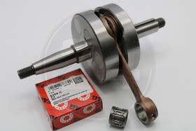 Kampiakseli + FAG 6204 C3 laakeri, Minarelli Am6
