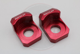 Ketjunkiristin pari alumiini punainen, Peugeot / Rieju MRT Pro