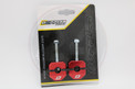 Ketjunkiristin pari 12mm alumiini punainen, Aprilia / Derbi / Gilera