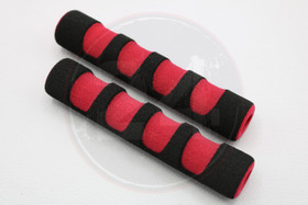 Vivun grippipari, musta / punainen