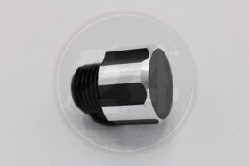 Öljyn täyttökorkki alumiini musta, Derbi Euro 2 / 3 / 4