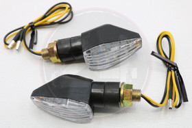 Led-vilkkupari, musta