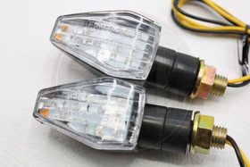 Led-vilkkupari, musta