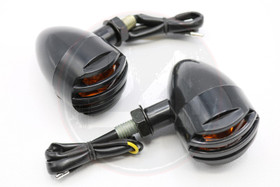 Led-vilkkupari, musta