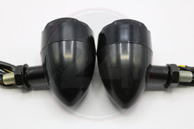 Led-vilkkupari, musta