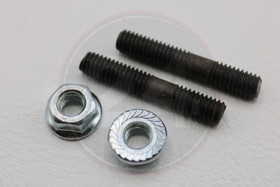 Pakoputken pinnapultit + mutterit, M6 x 35mm