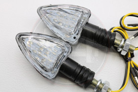 Led-vilkkupari, musta