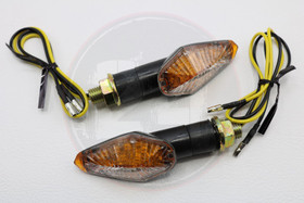 Led-vilkkupari, musta