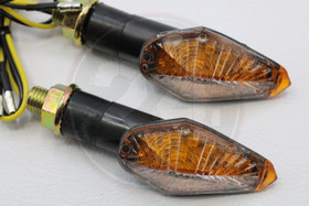 Led-vilkkupari, musta