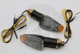 Led-vilkkupari, musta