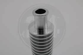 Lauhdutin hopea, 17mm letkujen väliin