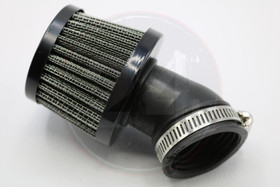 Ilmansuodatin Power filter 35mm 45° kulmalla, musta