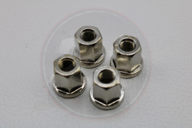 Sylinterin pinnapulttien mutterit 4kpl, M6 x 1.0mm