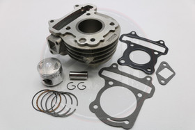 Sylinterisarja 39mm 13 tappi 50cc, Kiina skootterit, Baotian, Fude, GY6 4T