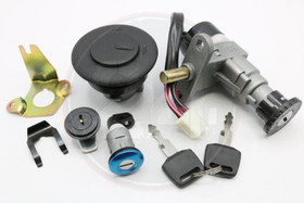 Lukkosarja + 2 avainta, Kiina skootterit, Baotian BT49QT 4T