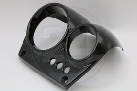 Mittarinkate metallinhohto musta, MBK Nitro / Yamaha Aerox